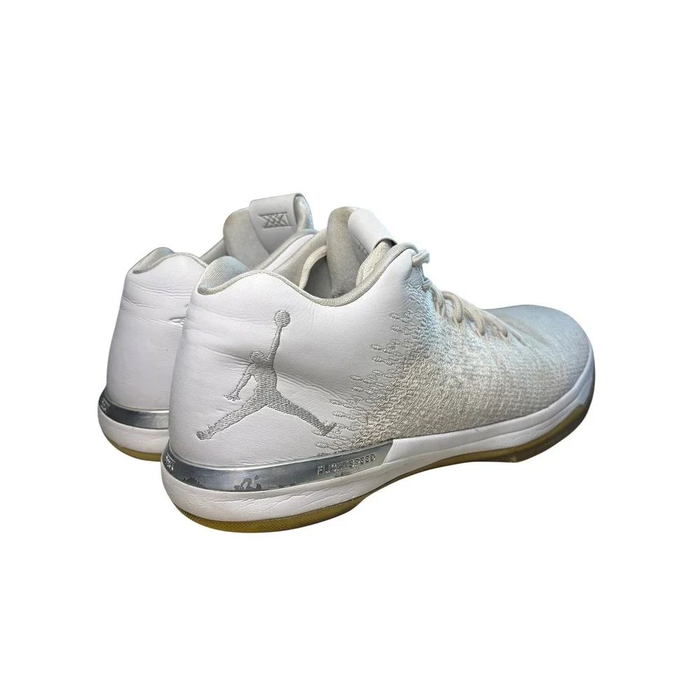 Nike Air‎ Jordan 31 Low Pure Money White Silver Sneaker Size 13 Y2K Streetwear